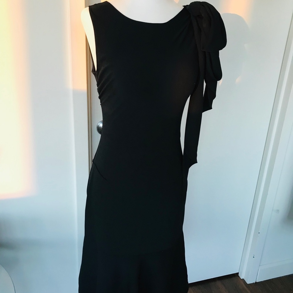 SOPHIE THEALLET LBD with Dramatic Side-Tie Bow - Picture 2 of 7